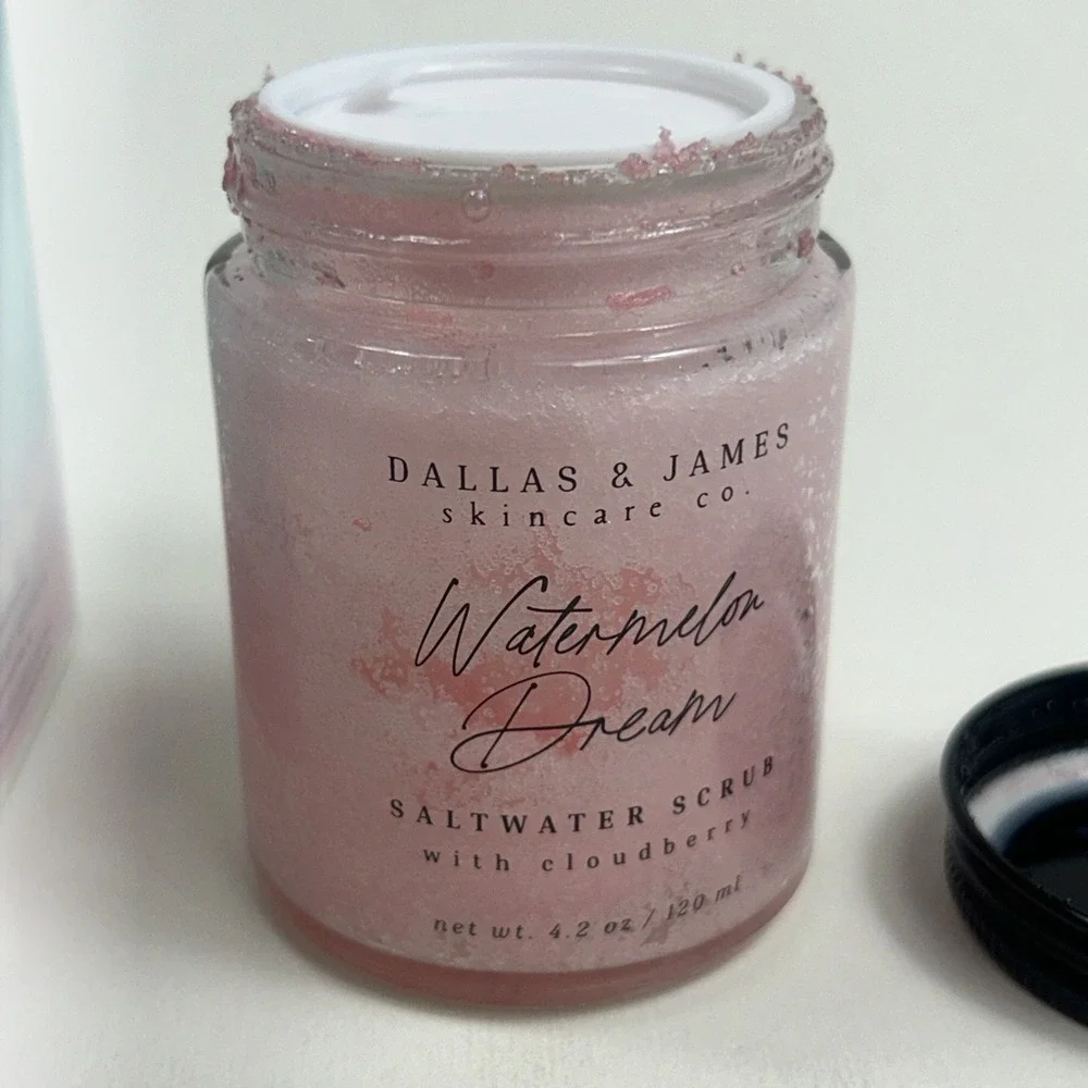 Dallas & James Full Size Sealed‎ Watermelon Dream Saltwater Scrub 4.2 Oz